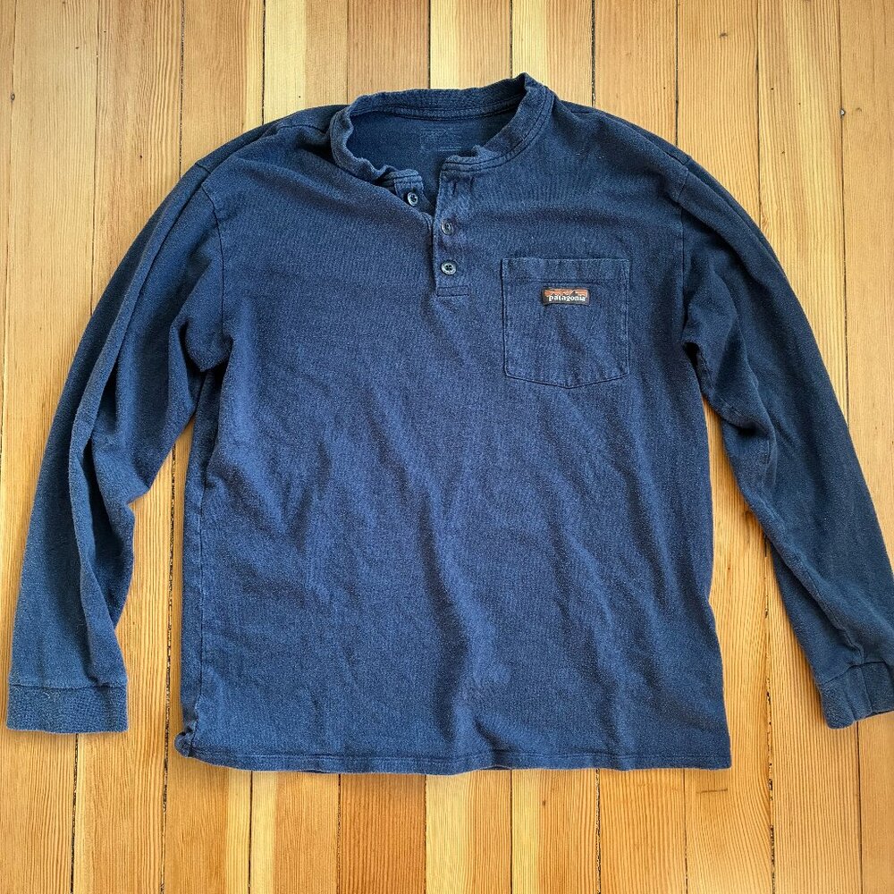 Patagonia Men's Long-Sleeved Work Henley Pocket Tee